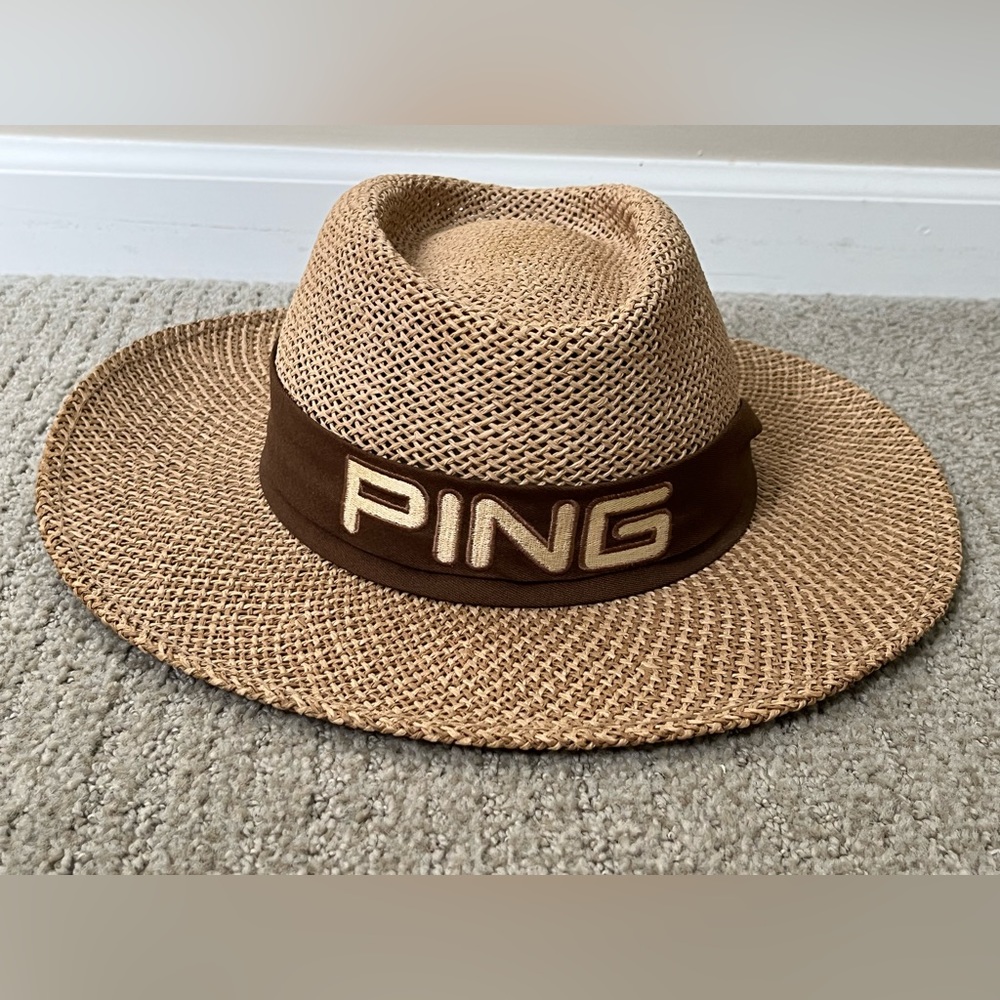 Vintage PING by Karsten Staw hat sz 7 1/4- 7 3/4